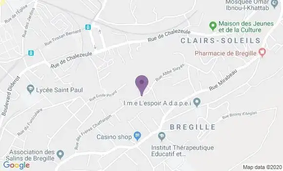 Localisation Varin Jean Pierre