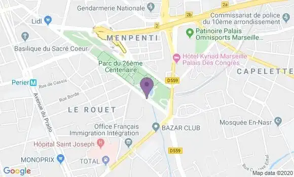 Localisation Palazzolo Antoine