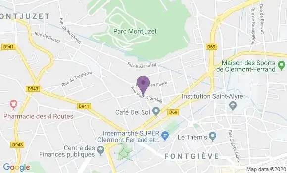 Localisation Rodier Jean Claude