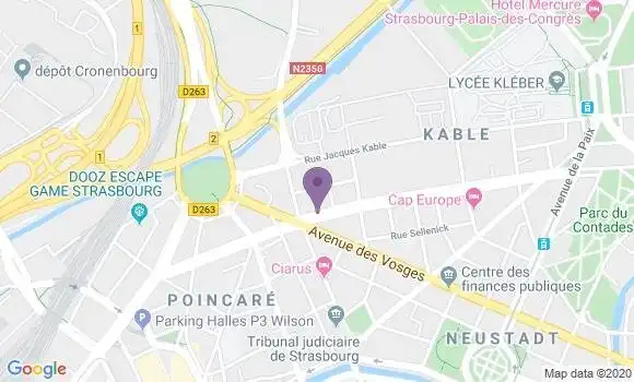 Localisation Ubrich Raymond