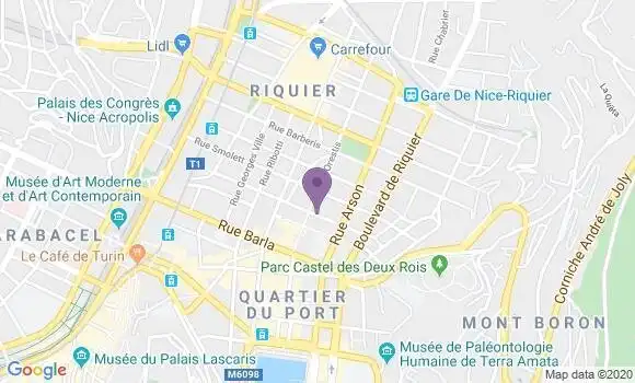 Localisation Castel Philippe