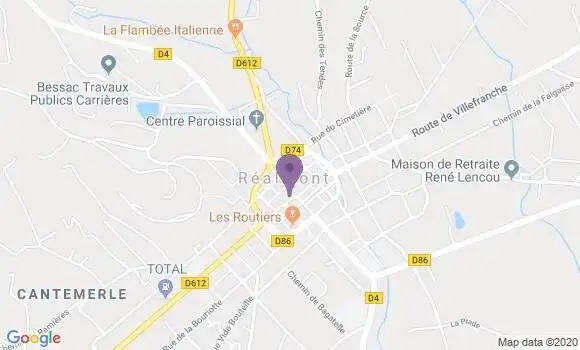 Localisation Caner Bernard