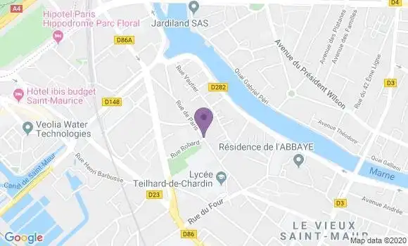 Localisation Picquenard Gilbert