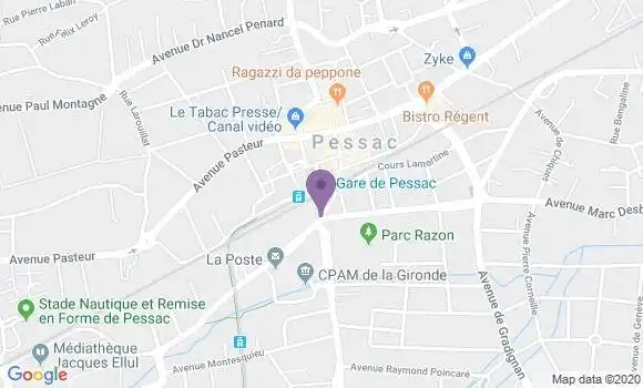Localisation Tournier Ardilouze Jacques