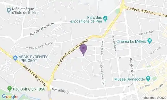 Localisation Felix Jean Paul