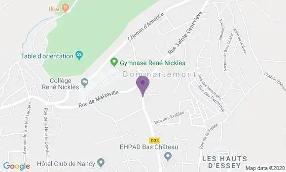 Localisation Bonanni Antoine