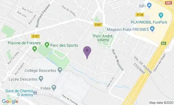 Localisation Bruant François