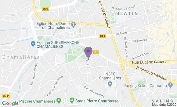 Localisation Bertherat Michel