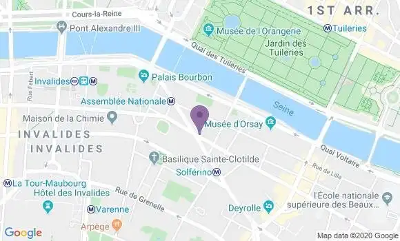 Localisation Paris Xavier