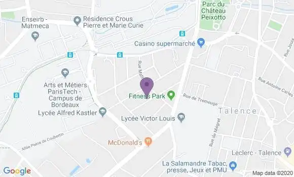 Localisation Brisou Jean Philippe