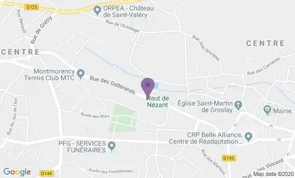 Localisation Pouillard Christian