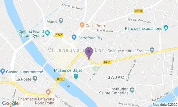 Localisation Mares Michel