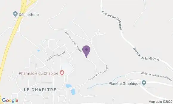 Localisation Carpentier Claude