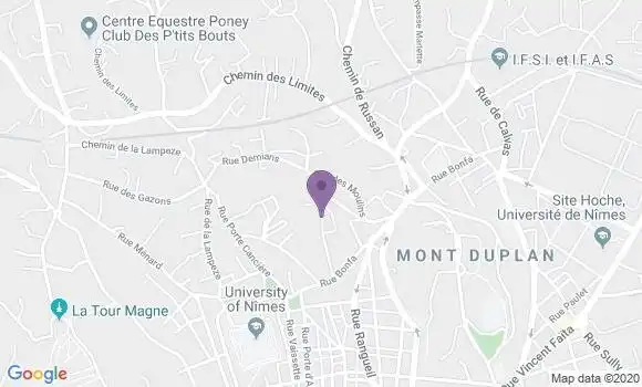 Localisation Barrail Jean Louis