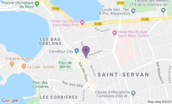 Localisation Bourret Bernard