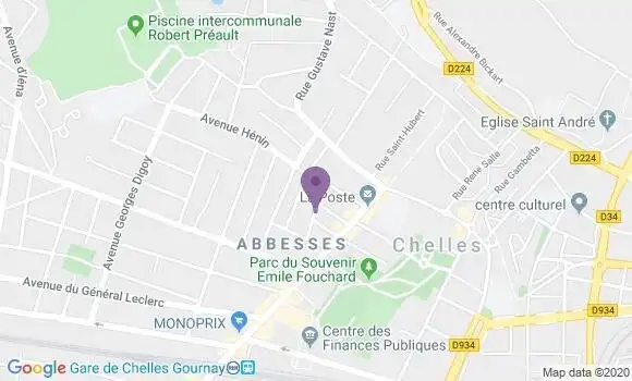 Localisation Priollaud Jacques