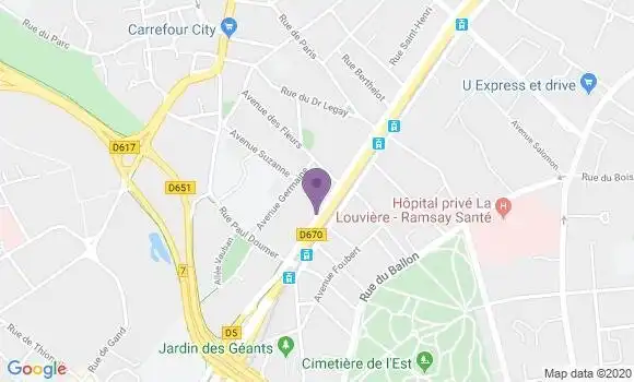 Localisation Lenglart Michel