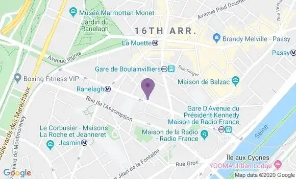 Localisation Lagasse Emile