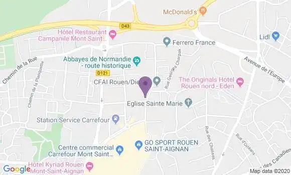 Localisation Elie Alain