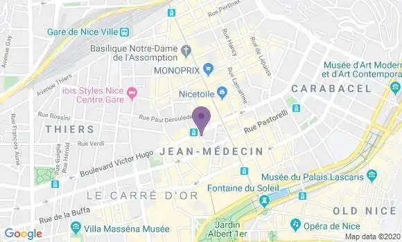 Localisation Orselli Michel