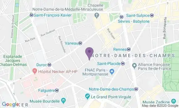 Localisation Ory Jean Jacques