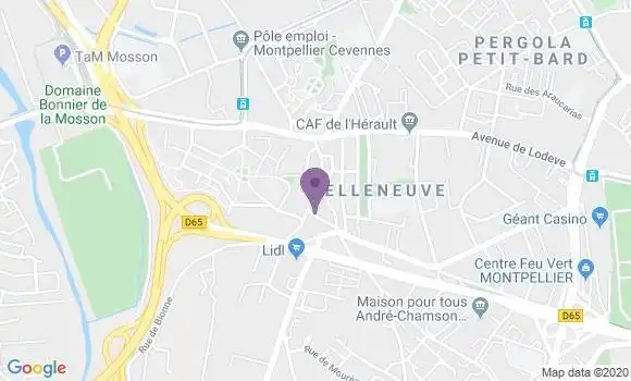Localisation Fremolle Michel