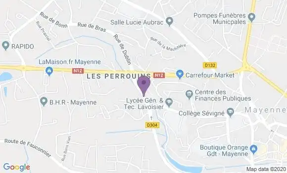 Localisation Le Bert Christophe