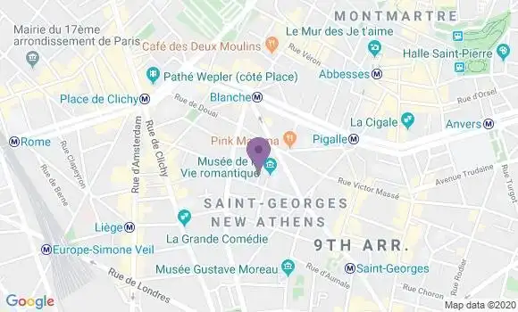 Localisation Moingeon Alain