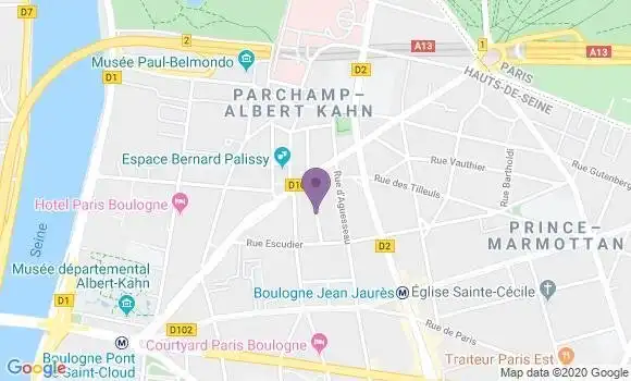 Localisation Mandonnet Francis