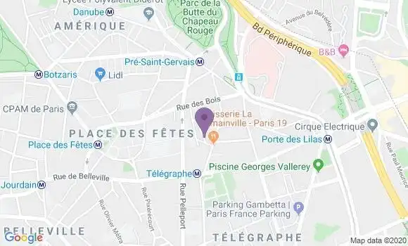 Localisation Barbe Bernard