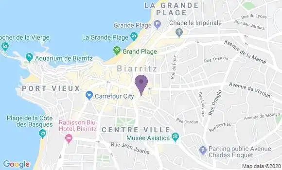 Localisation Caubere Jacques