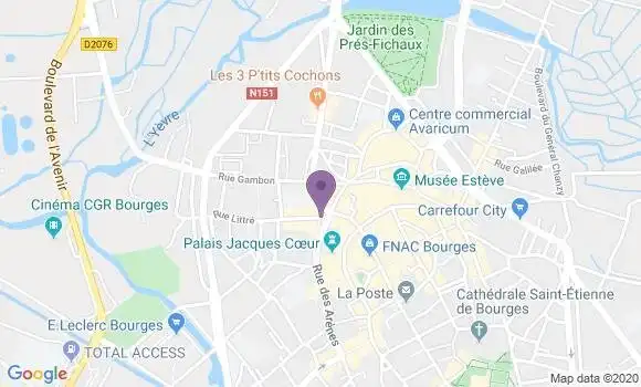 Localisation Gimonet Christian
