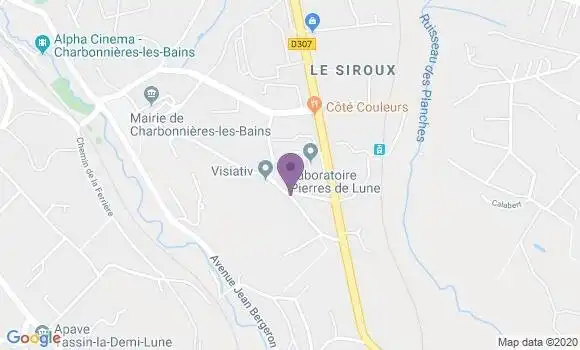 Localisation Samouret Bruno