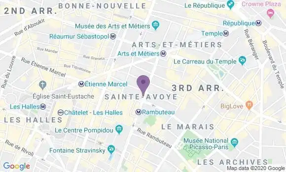 Localisation Faguer Bernard