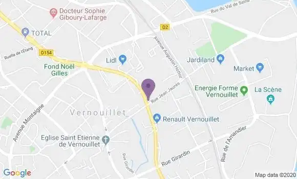 Localisation Foucher François