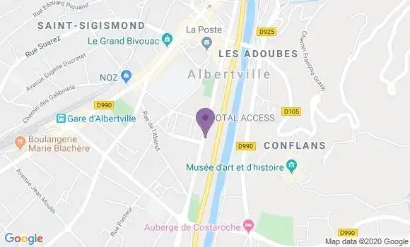 Localisation Tassin Denis