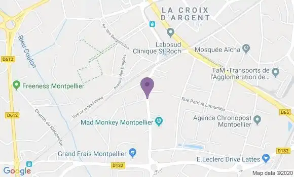 Localisation Serrado Maxime