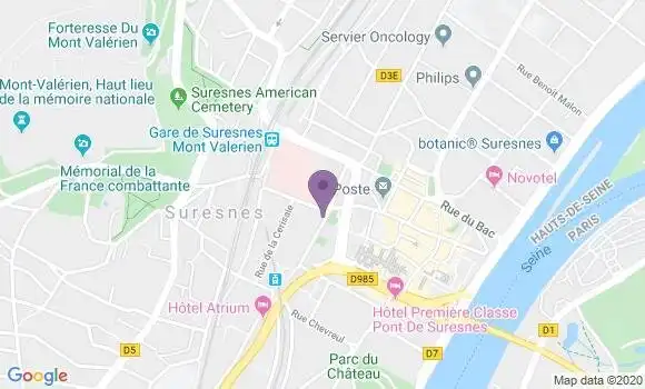 Localisation Oudin Philippe
