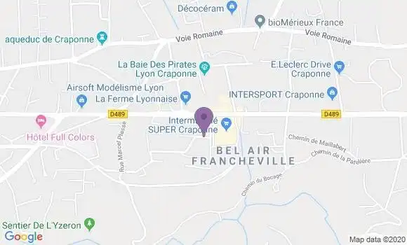 Localisation Coulet André Charles