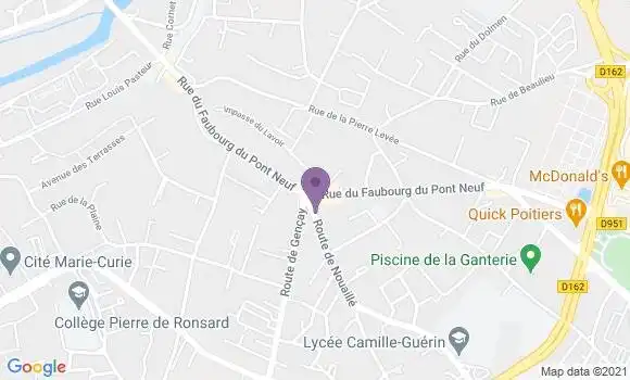 Localisation Blanchon Michel