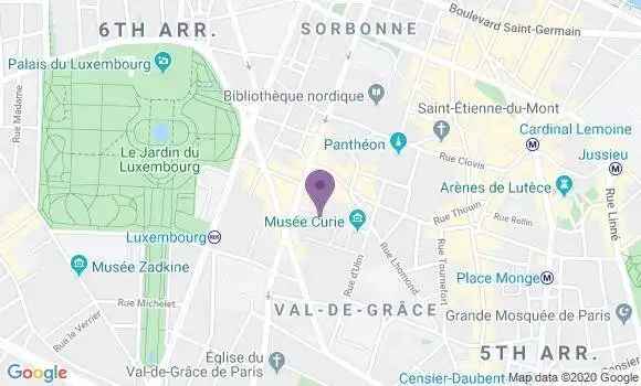 Localisation Judet Sloan Anne