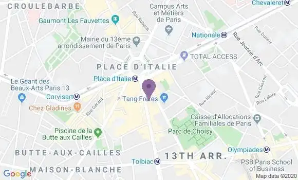 Localisation Soria Louis