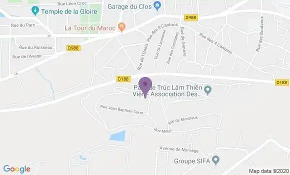 Localisation Zouari Fernand