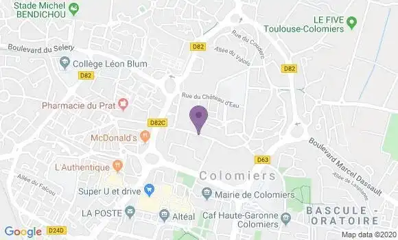 Localisation Roudiere Daniel