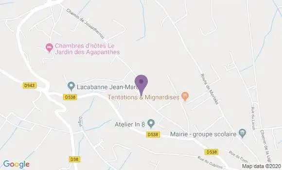 Localisation Ducuing Bernard