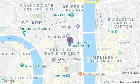 Localisation Thiollier Bernard