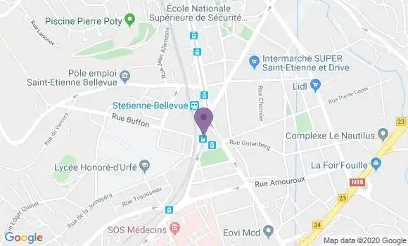 Localisation Chaumier Robert