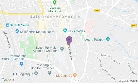 Localisation Cerede Jacques