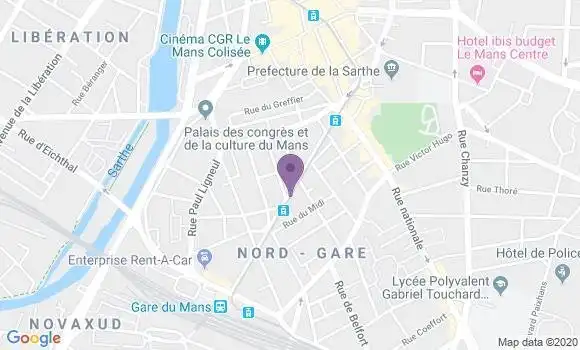 Localisation Prebay Alain