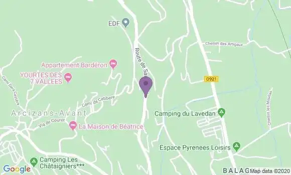 Localisation Baa Puyoulet Bernard